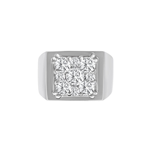 Cooper Jewelers 1.00 Carat Round Cut Diamond 14kt White
