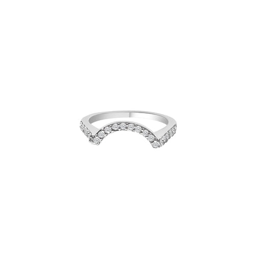 Cooper Jewelers.25 Carat Round Cut Diamond 14kt White Gold