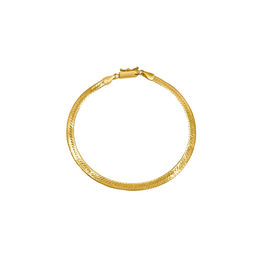 Cooper Jewelers 3.40mm 14kt Yellow Gold Lady’s Bracelet-