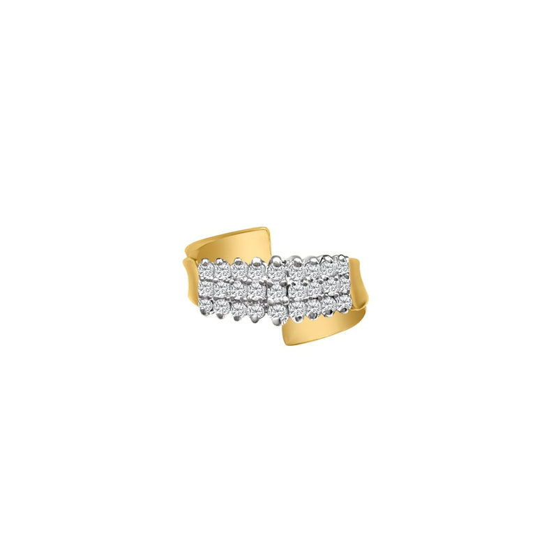 Cooper Jewelers.50 Carat Round Cut Diamond 14kt Yellow Gold