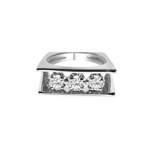 Cooper Jewelers 0.45 Carat Diamond 14kt White Gold Ring