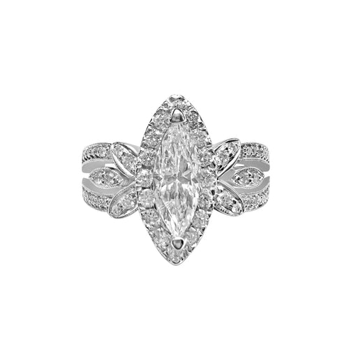 Cooper Jewelers 0.86 Carat Marquise Shape Diamond