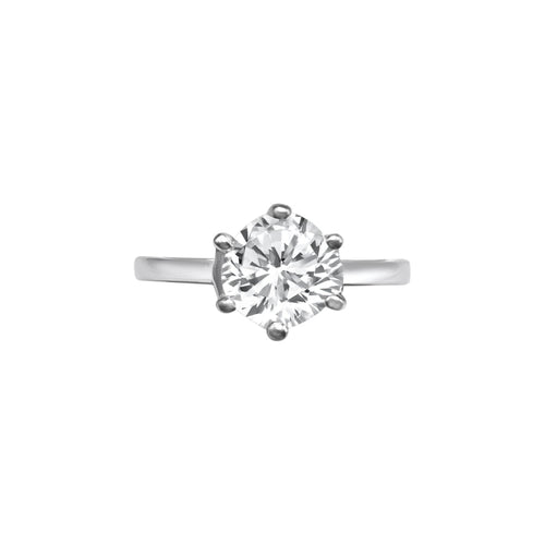 Cooper Jewelers 1.02 Carat Round Cut Diamond Engagement