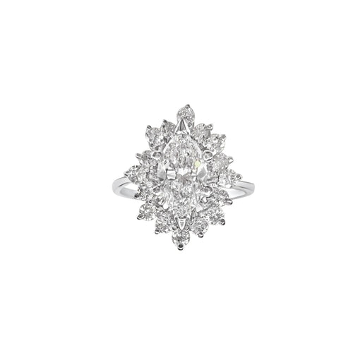 Cooper Jewelers 1.12 Carat Marquise Shape Diamond