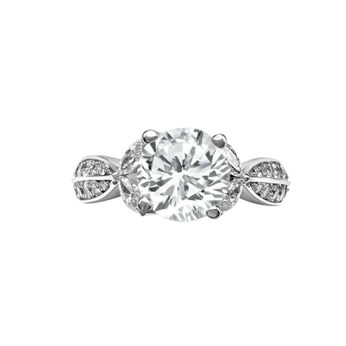 Cooper Jewelers 1.17 Carat Round Cut Diamond Engagement