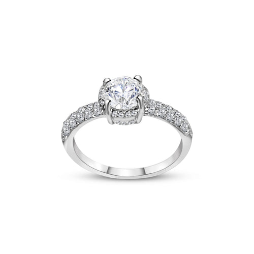 Cooper Jewelers 1.52 Carat Round Engagement Ring - R47