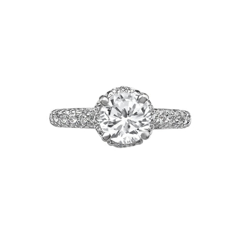 Cooper Jewelers 1.52 Carat Round Engagement Ring - R47