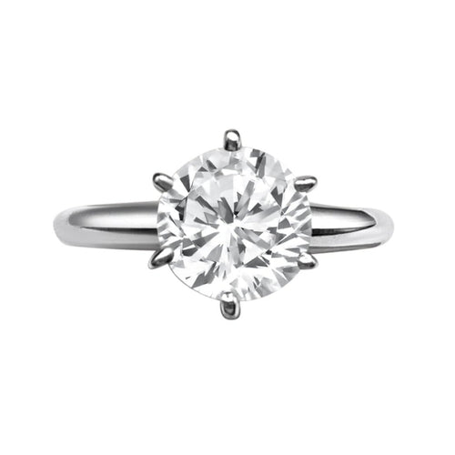 Cooper Jewelers 1.53 Carat Round Engagement Ring - R57