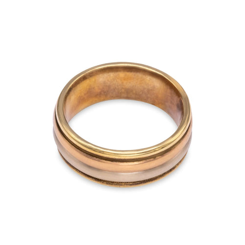 Cooper Jewelers 14KT Tricolor Rose Yellow And White Gold