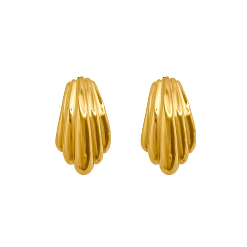 Cooper Jewelers 3.10 Grams Yellow Gold J Hoop Earring