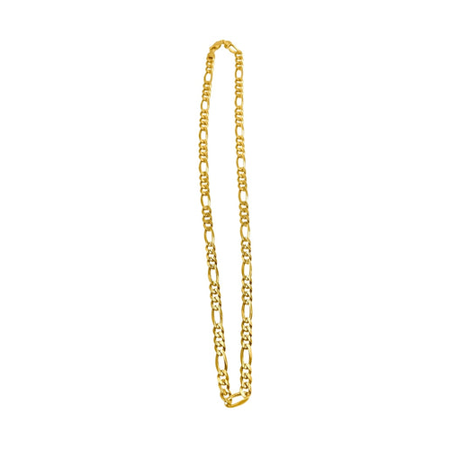 Cooper Jewelers 37.3 Grams 14kt Yellow Gold Figaro Necklace