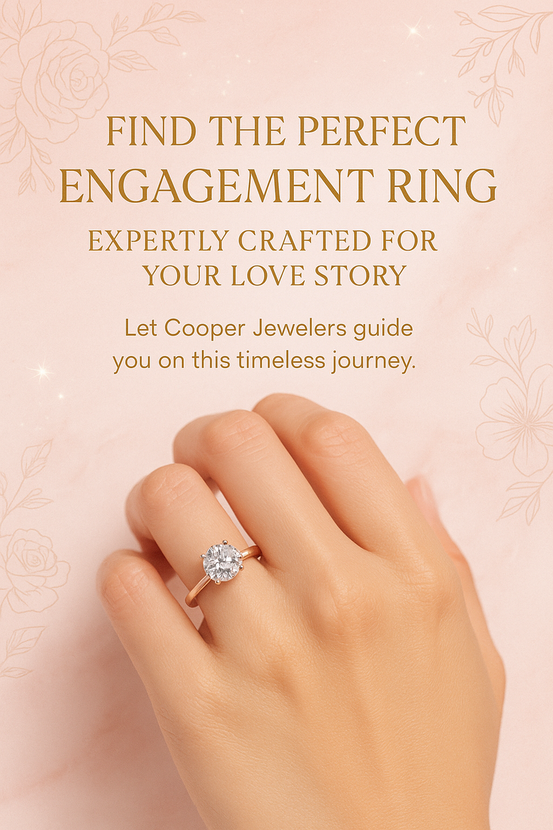 Perfect Engaged Ring How to Choose the Perfect Engagement Ring: A Guide by Cooper Jewelers