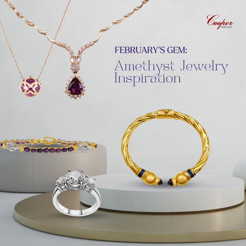 February's Gem: Amethyst Jewelry Inspiration