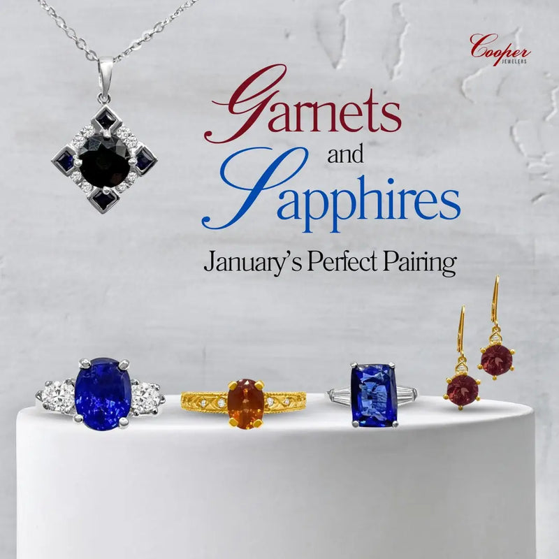 Garnet and Sapphires: January’s Perfect Pairing