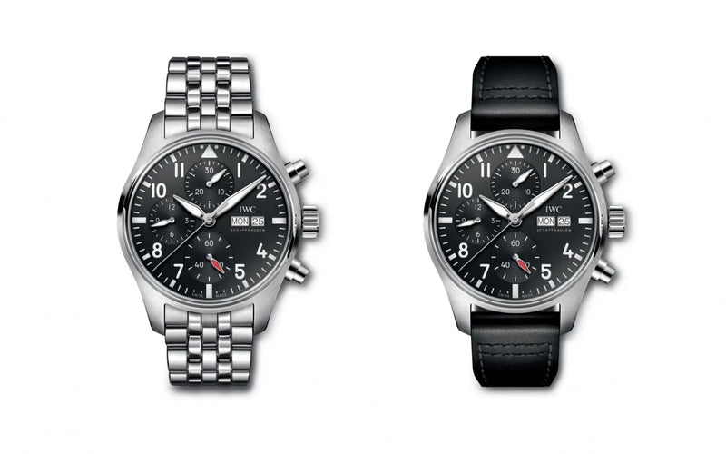 IWC LAUNCHES BLACK DIAL VERSIONS OF THE PILOT’S WATCH CHRONOGRAPH 41