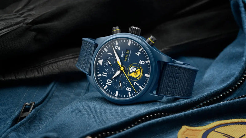 IWC LAUNCHES CERAMIC CHRONOGRAPHS INSPIRED BY ITS COLLABORATIONS WITH U.S. NAVY SQUADRONS