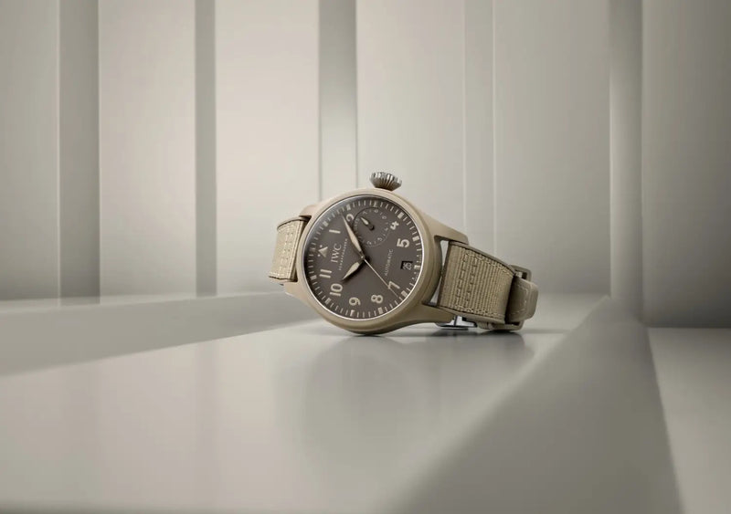 IWC LAUNCHES TWO “MOJAVE DESERT” BIG PILOT’S WATCHES IN SAND-COLOURED CERAMIC