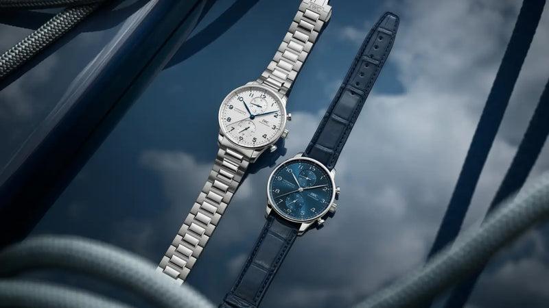 IWC PRESENTS NEW PORTUGIESER CHRONOGRAPH WITH STAINLESS STEEL BRACELET