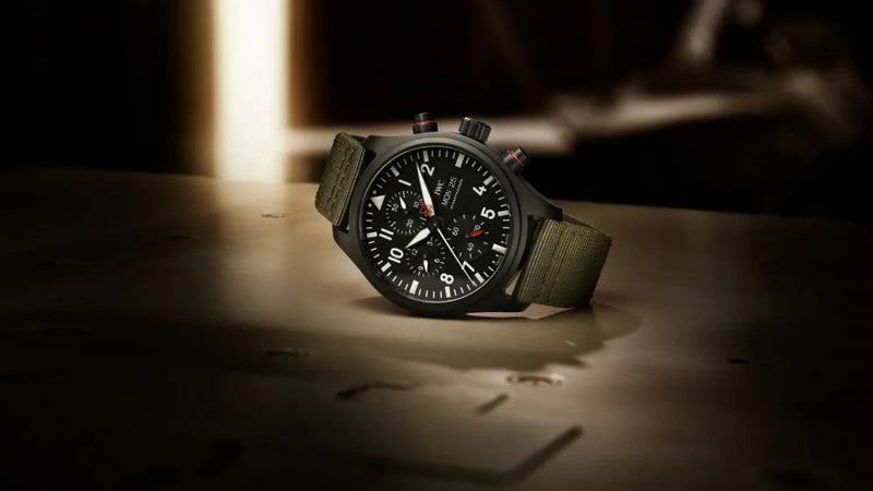 IWC PRESENTS PILOT’S WATCH CHRONOGRAPH TOP GUN EDITION “SFTI” IN BLACK CERAMIC AND CERATANIUM