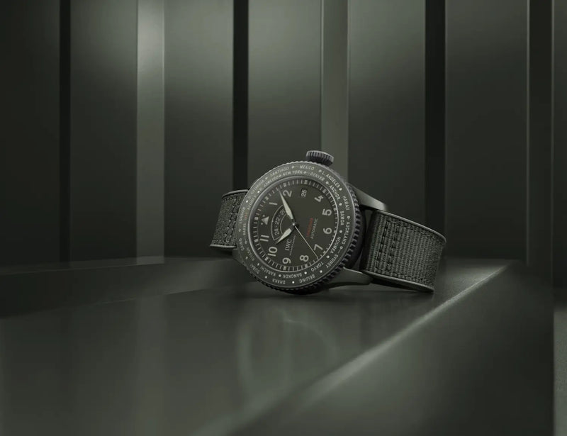 IWC SCHAFFHAUSEN ADDS TWO NEW COLORED CERAMIC MODELS TO ITS TOP GUN COLLECTION