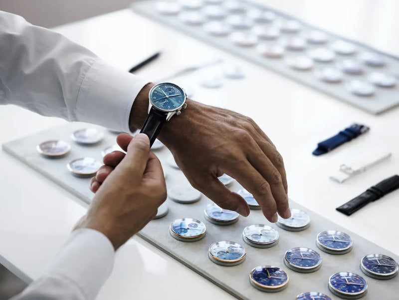 IWC SCHAFFHAUSEN PREMIERES INDIVIDUALISATION SERVICE FOR THE PORTUGIESER CHRONOGRAPH IN DUBAI AND SHANGHAI FLAGSHIP BOUTIQUES