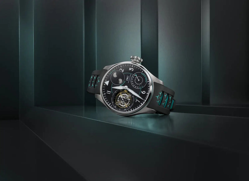 IWC SCHAFFHAUSEN PRESENTS EXCLUSIVE BIG PILOT’S WATCH WITH CONSTANT-FORCE TOURBILLON IN TITANIUM ALUMINIDE AND CERATANIUM®