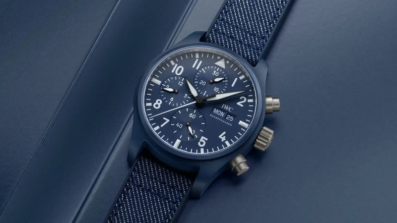 IWC SCHAFFHAUSEN PRESENTS ITS FIRST 41-MILLIMETRE PILOT’S CHRONOGRAPHS IN CERAMIC AND INTRODUCES “OCEANA” COLOR