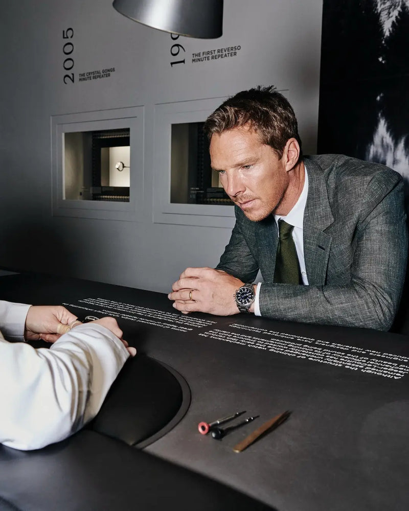  BENEDICT CUMBERBATCH VISITS THE SOUND MAKER EXHIBITION IN NEW YORK CITY