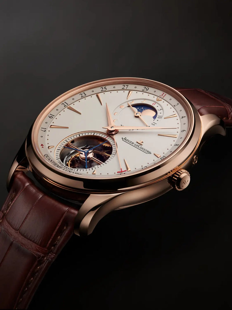 Jaeger-LeCoultre presents a new Master Ultra Thin uniting a moon phase display with a tourbillon