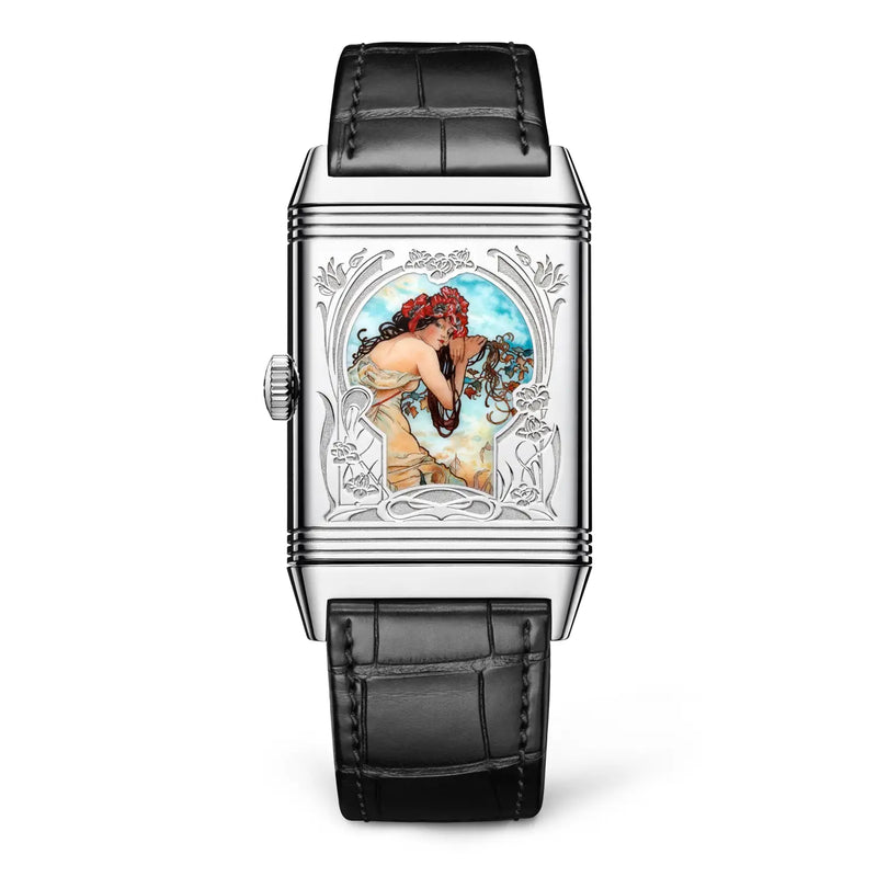 Jaeger-LeCoultre presents the new Reverso Tribute Enamel Alfons Mucha