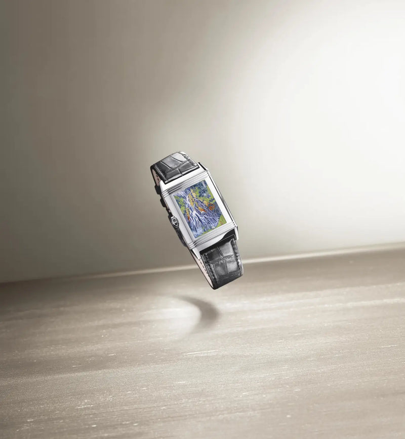 Jaeger-LeCoultre presents the Reverso Tribute Enamel - Hokusai ‘Kirifuri Waterfall’