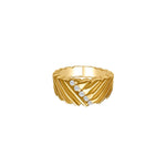 Cooper Jewelers 14kt Yellow Gold Diamond Lady’s Wedding Band