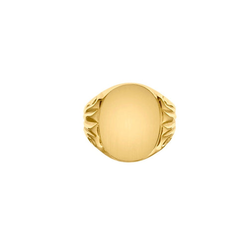 Cooper Jewelers 14kt Yellow Gold Men’s Ring- R352 Rings