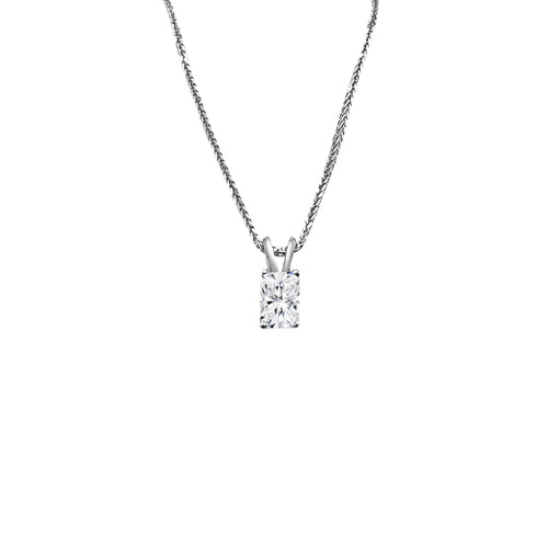 Cooper Jewelers.65 Carat Radiant Cut solitaire diamond 14kt