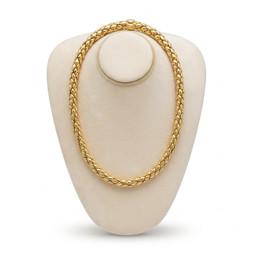 Chimento Stretch 18kt Yellow Gold Necklace
