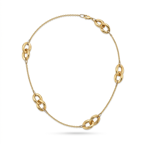 Chimento Ten Link 18kt Yellow Gold Necklace