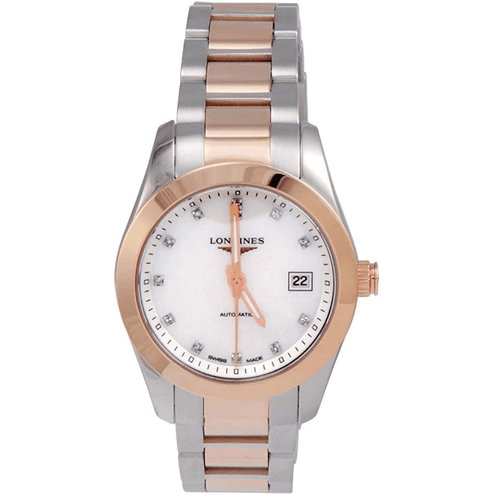 LONGINES Conquest Women’s Diamond Watch - L2.285.5.87.7