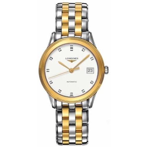 LONGINES Flagship White Diamond Dial Men's Dress Watch Cooper Jewelers LONGINES Flagship White Diamond Dial Men's Dress Watch Cooper Jewelers