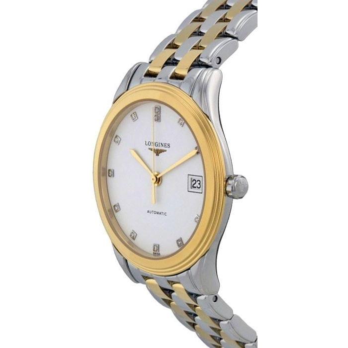 LONGINES Flagship White Diamond Dial Men's Dress Watch Cooper Jewelers LONGINES Flagship White Diamond Dial Men's Dress Watch Cooper Jewelers