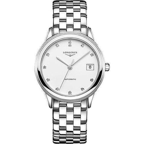 ✨LONGINES✨ロンジン✨ホワイト文字盤✨メンズ✨17940651✨腕時計✨ flagship-white-diamond-dial-