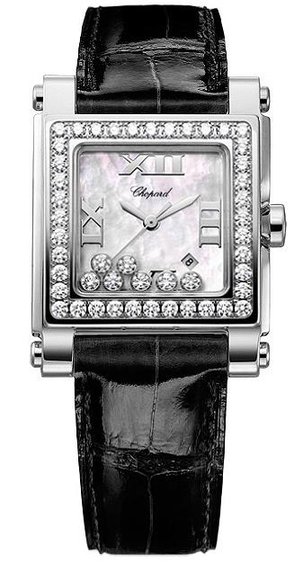 Chopard Happy Sport Square Quartz Medium Ladies Watch