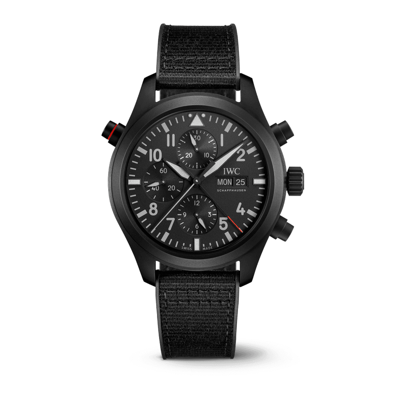 IWC Schaffhausen PILOT’S WATCH DOUBLE CHRONOGRAPH TOP GUN