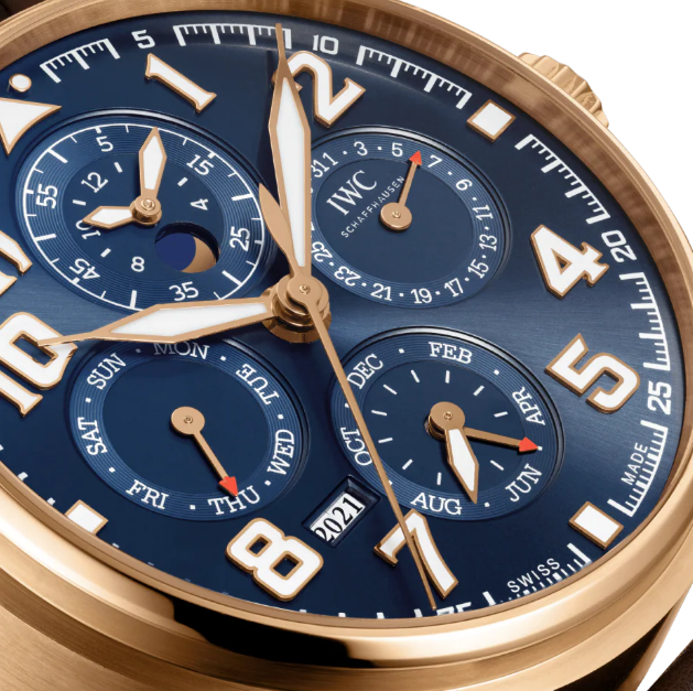 IWC Schaffhausen Pilot s Watch Perpetual Calendar Cooper Jewelers
