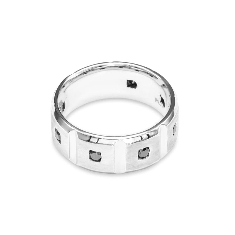 Cooper Jewelers 0.25 Carat Black Diamond Eternity Ring
