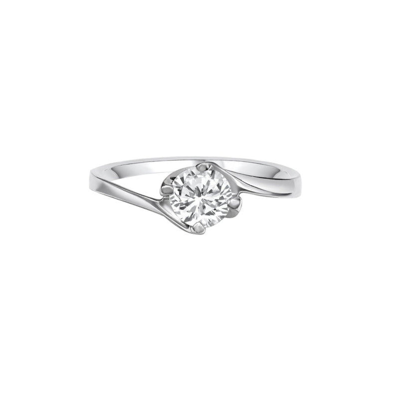 Cooper Jewelers 0.32 Carat Round Cut Diamond Engagement
