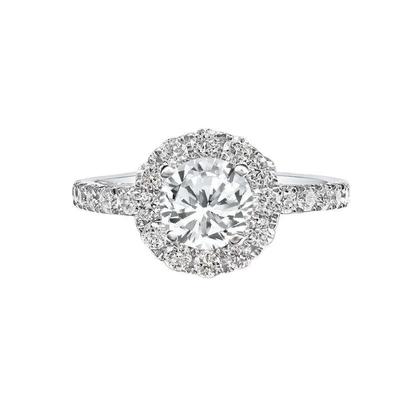 Cooper Jewelers 0.49 Carat Round Cut Diamond Engagement