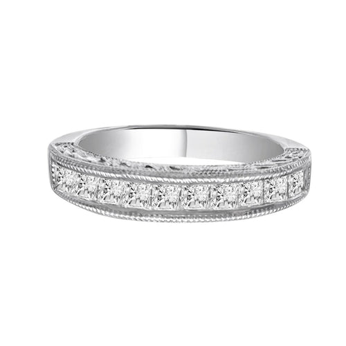 Cooper Jewelers 0.70 Carat Princess Cut Diamond Band- R95