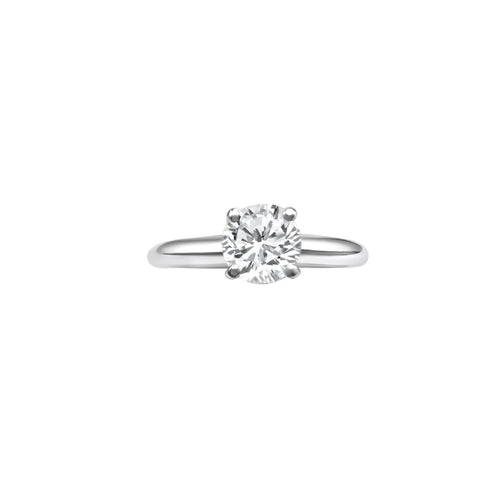 Cooper Jewelers 0.70 Carat Round Cut Diamond Engagement