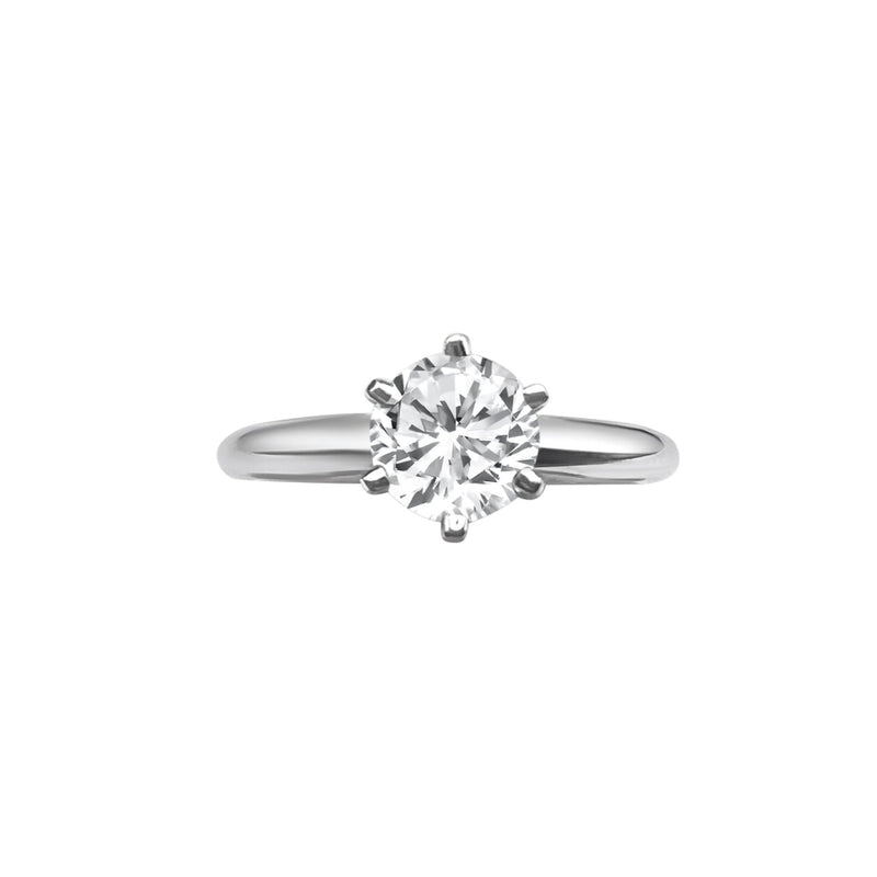 Cooper Jewelers 0.71 Carat Round Cut Diamond Engagement
