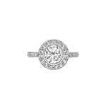 Cooper Jewelers 0.75 Carat Halo Round Engagement Ring - R39